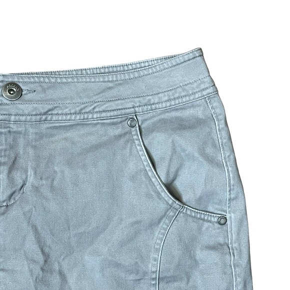 Ascend Casual Mini Skirt‎ Pencil Stretch Gray Lined Tulip Hem Women Size 4 - Picture 7 of 9
